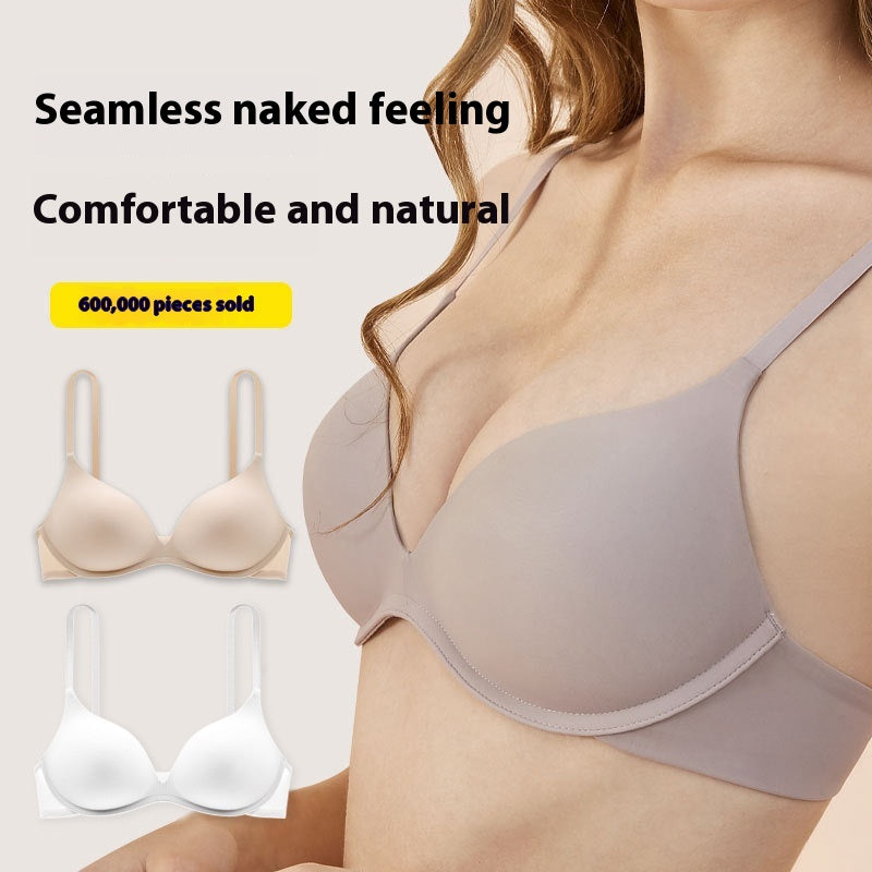 Seamless Underwear Women's Thin Breathable One-piece Sexy Bra Wireless