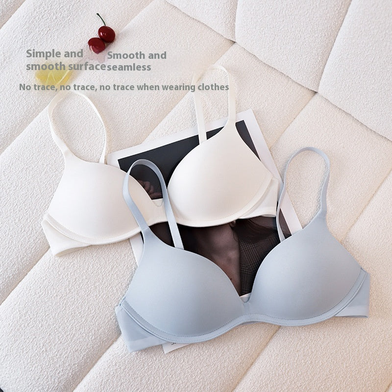 Seamless Underwear Women's Thin Breathable One-piece Sexy Bra Wireless